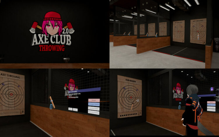 VRChat Axe Throwing Club 2․0